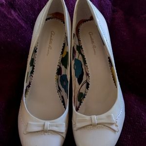 Charlotte Russe 4 inch heeled pumps